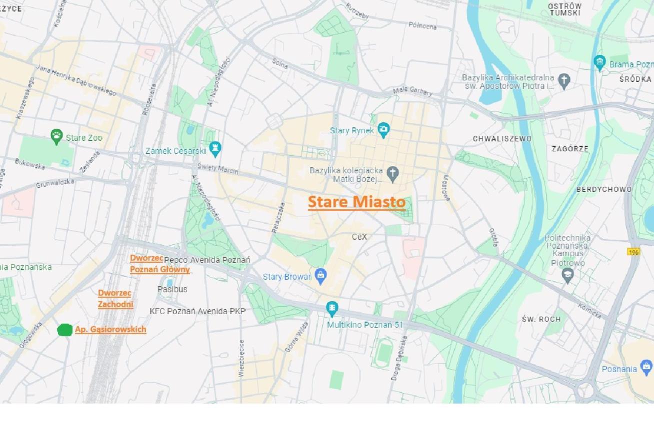 Apartament Fair Targi Dworzec Poznan Gasiorowskich Eksteriør billede